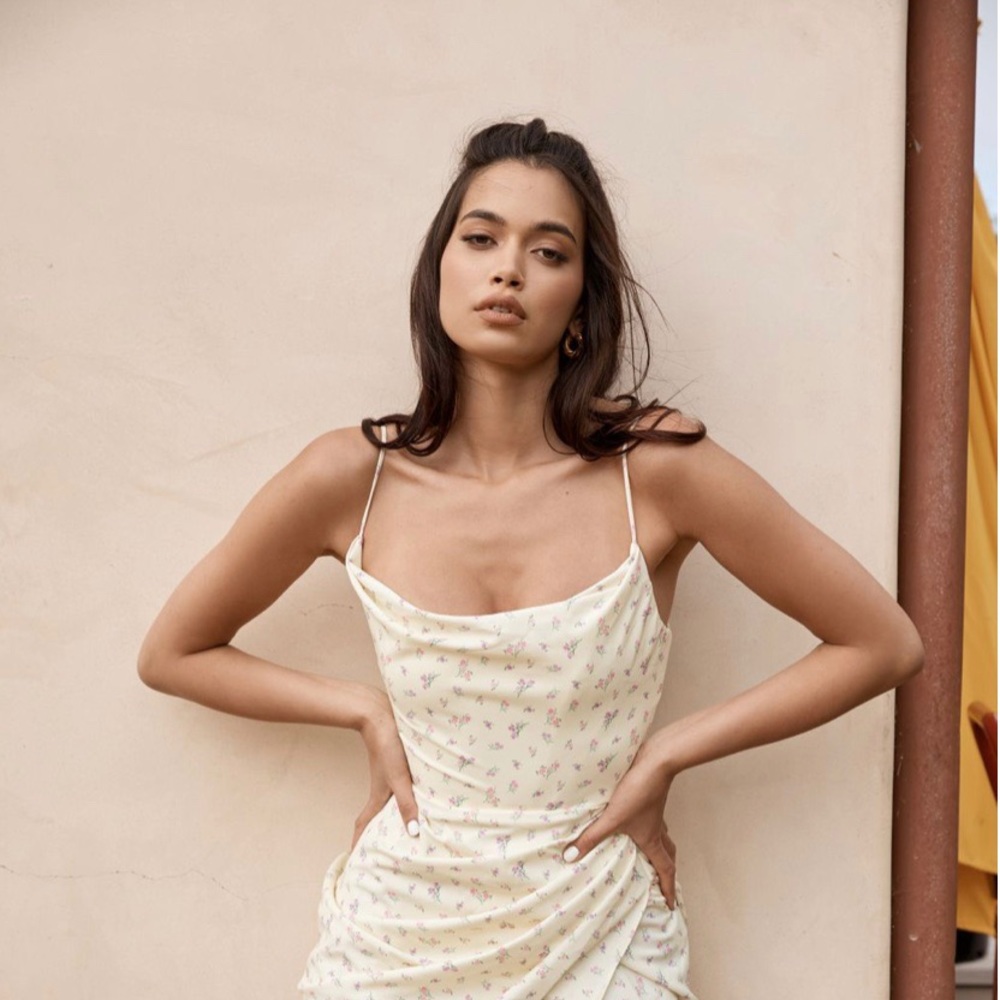 ISO!!! Daniella Lemon Floral Balcony dress.